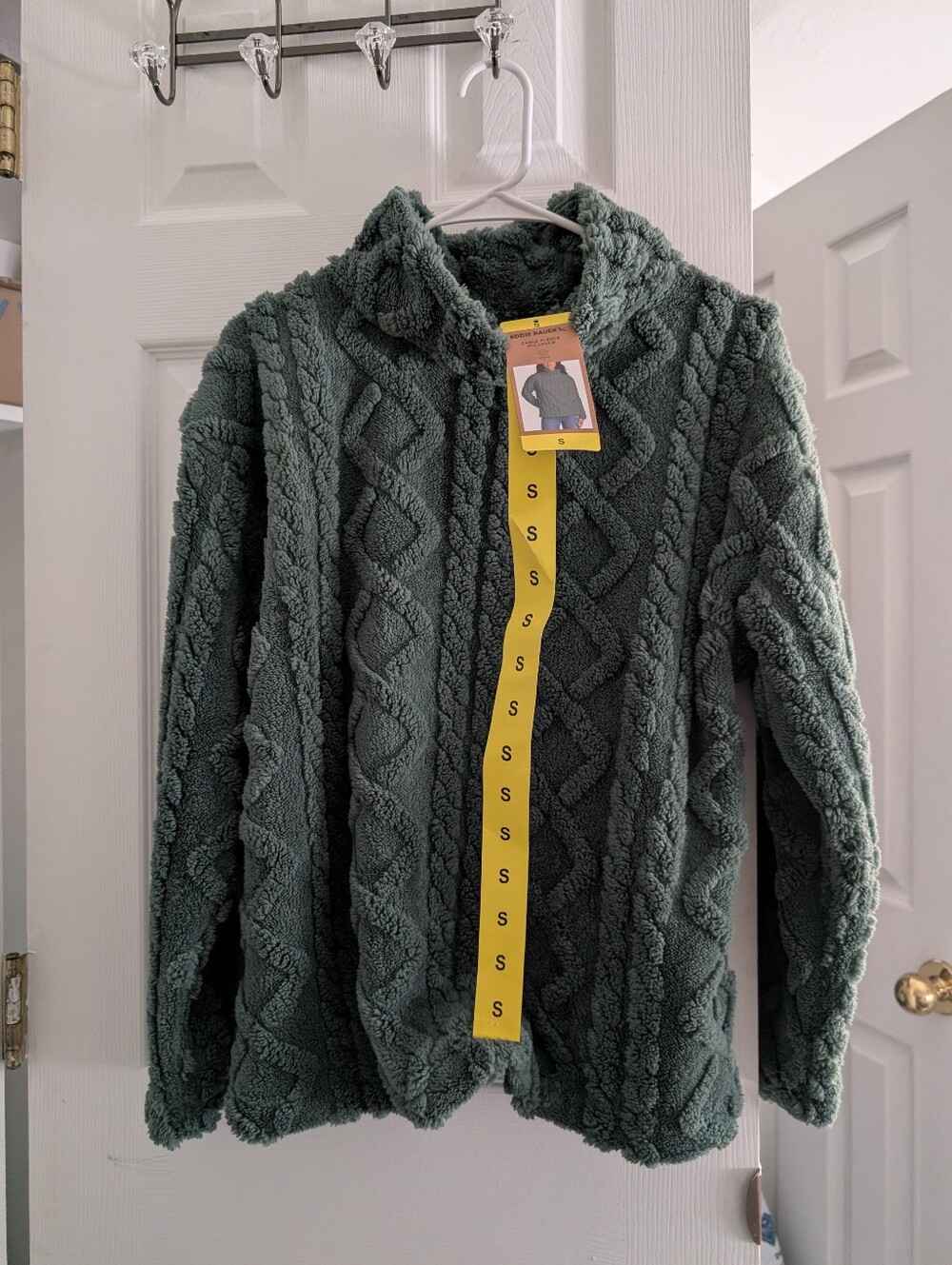 Eddie Bauer Sherpa Jacket for — Forest Green
